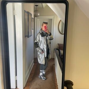 Polo metallic light weight jacket